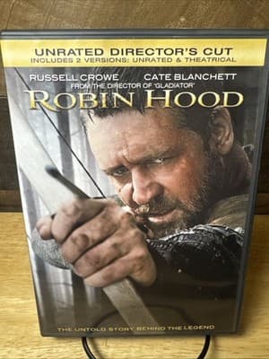 Robin Hood (2010) DVD Universal Russell Crowe