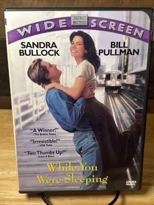While You Were Sleeping (1995) DVD Disney Sandra Bullock