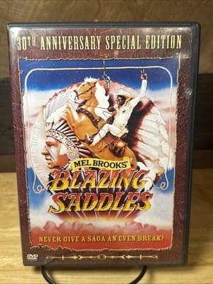 Blazing Saddles (1974) DVD Warner Bros Mel Brooks