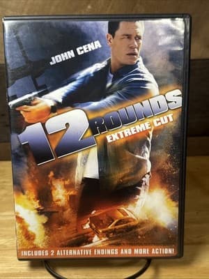 12 Rounds Rated & Unrated (2009) DVD John Cena
