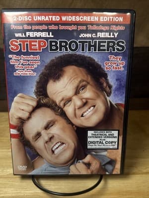 Step Brothers Unrated 2-Disc (2008) DVD Columbia Will Ferrell