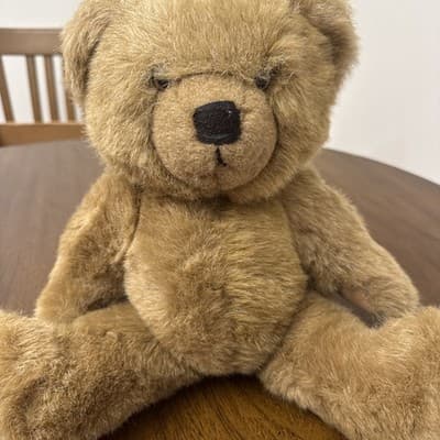 Vintage Hallmark Ginger Bear 16” Plush Teddy 1987 Korea Soft Toy Collectible