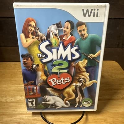 The Sims 2 Pets (2007) – Wii – Nintendo – Maxis