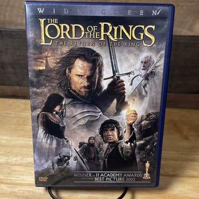 The Lord of the Rings: The Return of the King (DVD, 2003) Widescreen