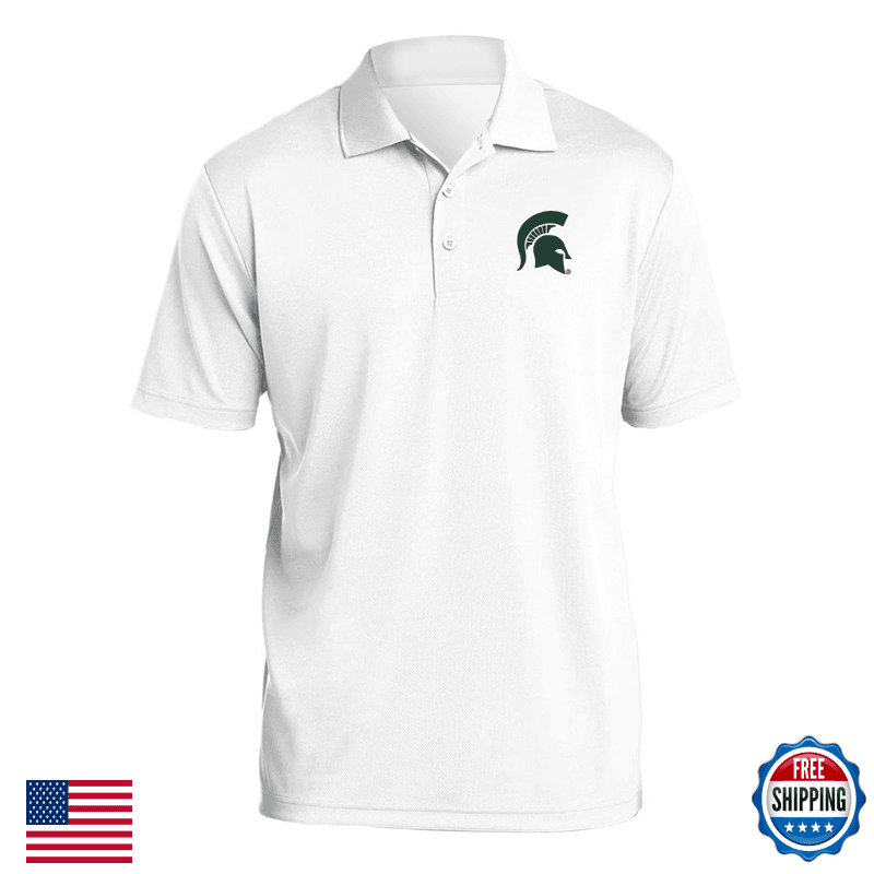 Ugp Campus Apparel Ap07 - Michigan State Spartans Primary Logo Left Chest Mens