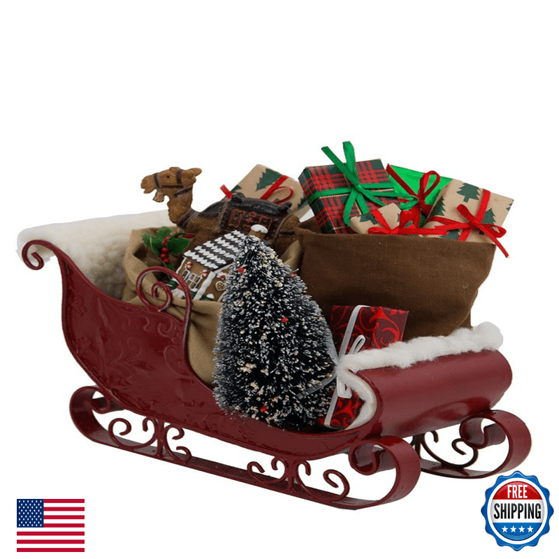 Byers' Choice Byers Choice Ltd. Sleigh Filled Toys 3809 From The North Pole