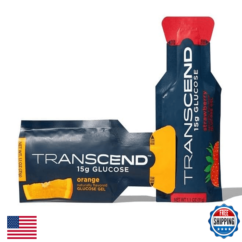 Bsvi Transcend 15G Glucose Gel - Orange Strawberry Assortment 40