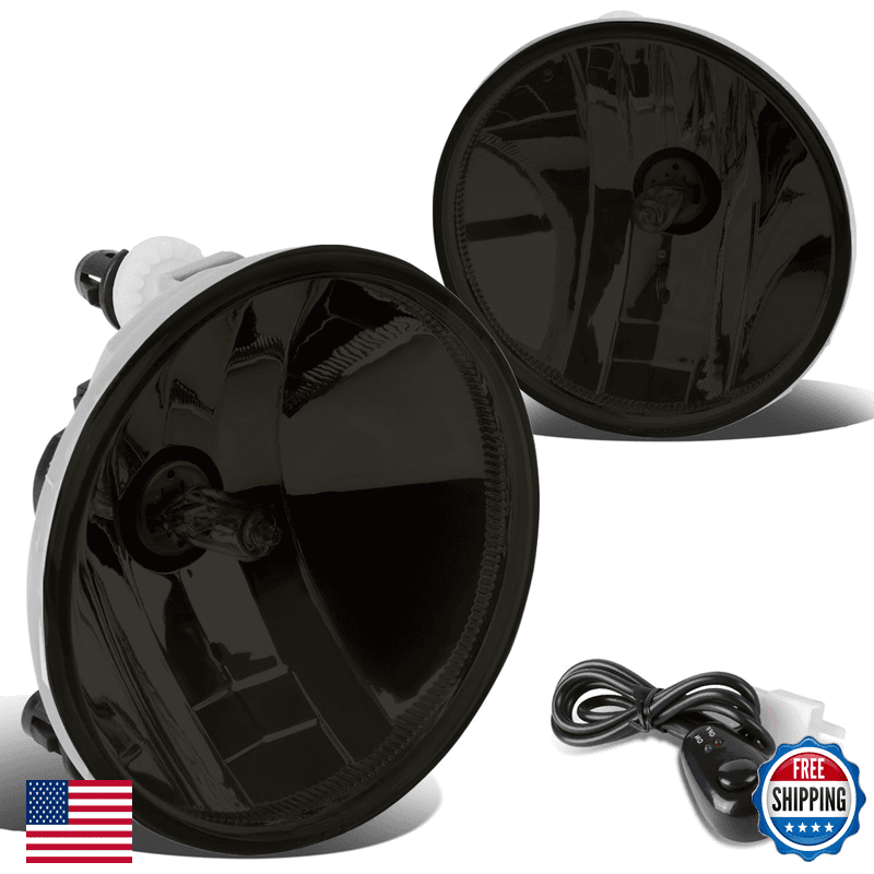 Dna Motoring Fl-Ztl-805-Sm Fog Light Switch Compatible 07-13 Avalanche / 15-19