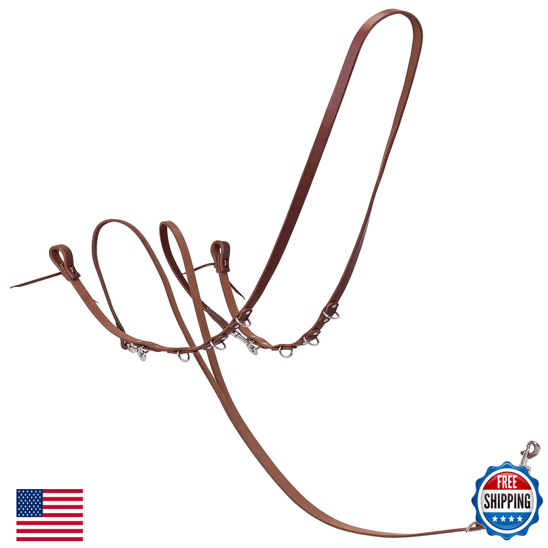 Weaver Leather Working Tack Roper/Barrel Style German Martingale