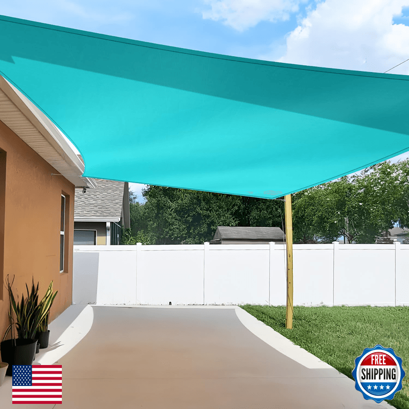 Tang 8X12 Sun Shade Sail Rectangle Sunshade Canopy Uv Block Shade Cloth Pergola