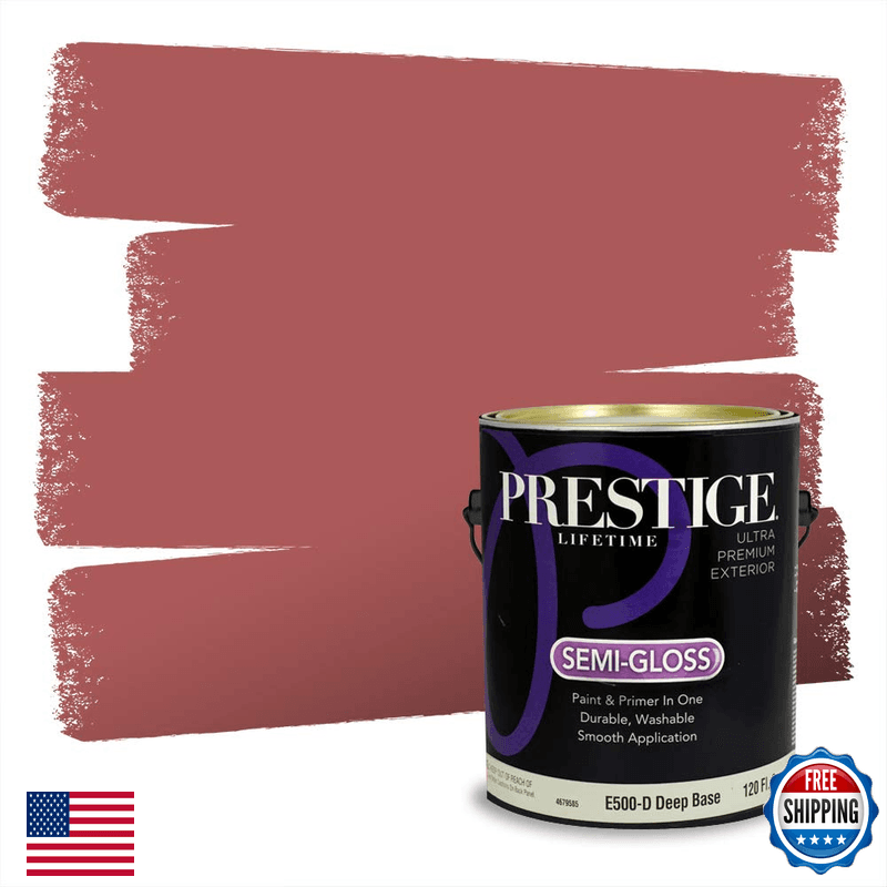 Prestige Paints Exterior Paint And Premiumr In One 1-Gallon Semi-Gloss Comparabl