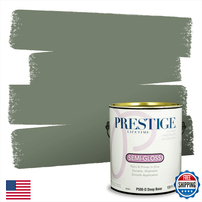 Prestige Paints P500-D-468Bm Interior Paint And Premiumr In One Semi-Gloss