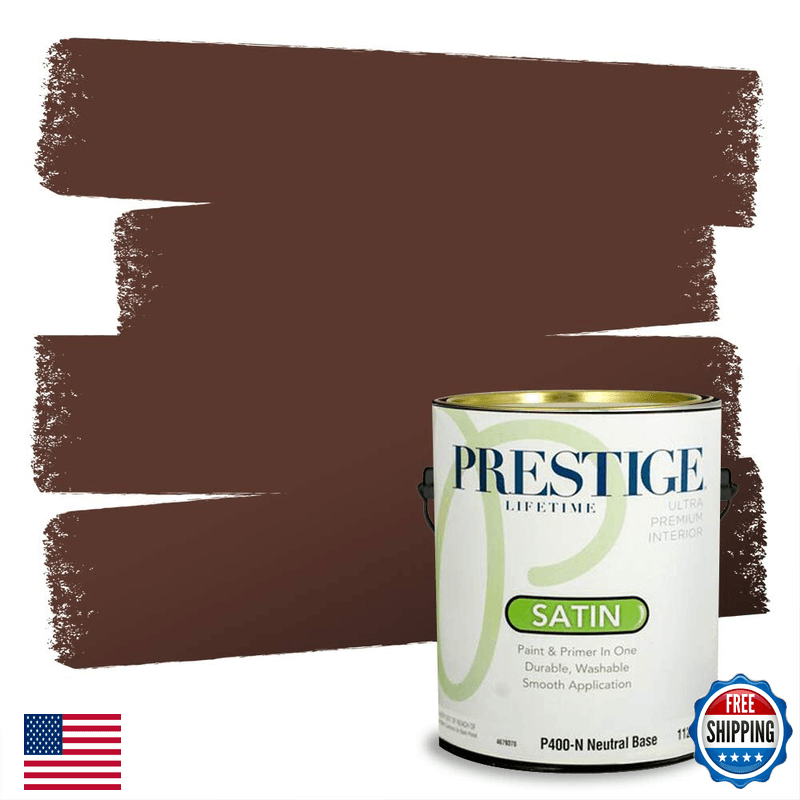 Prestige Paints P400-N-Sw6048 Interior Paint And Premiumr In One 1-Gallon Satin