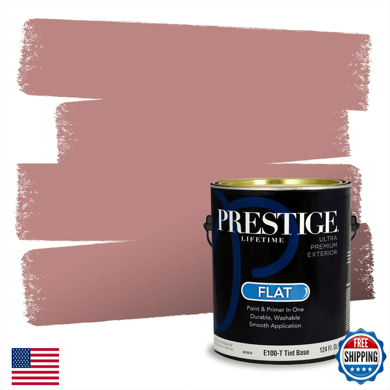 Prestige E100-T-1008-7Cvp Exterior Paint And Premiumr In One 1-Gallon Flat