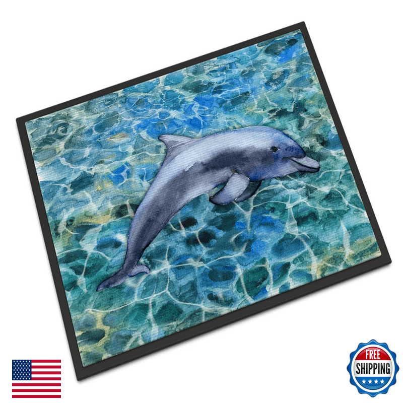 Caroline'S Treasures Carolines Treasures Bb5339Jmat Dolphin Doormat 24X36 Front