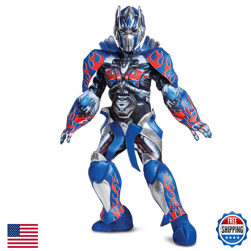 Disguise Kids Transformers Optimus Premium Prestige Costume Child Transformers