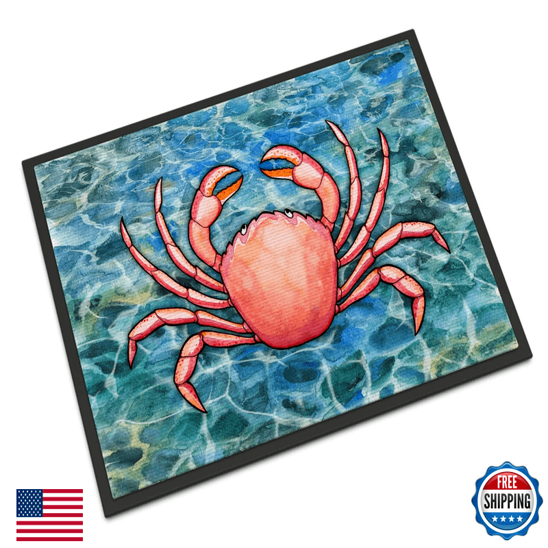 Caroline'S Treasures Carolines Treasures Bb5346Jmat Crab Doormat 24X36 Front