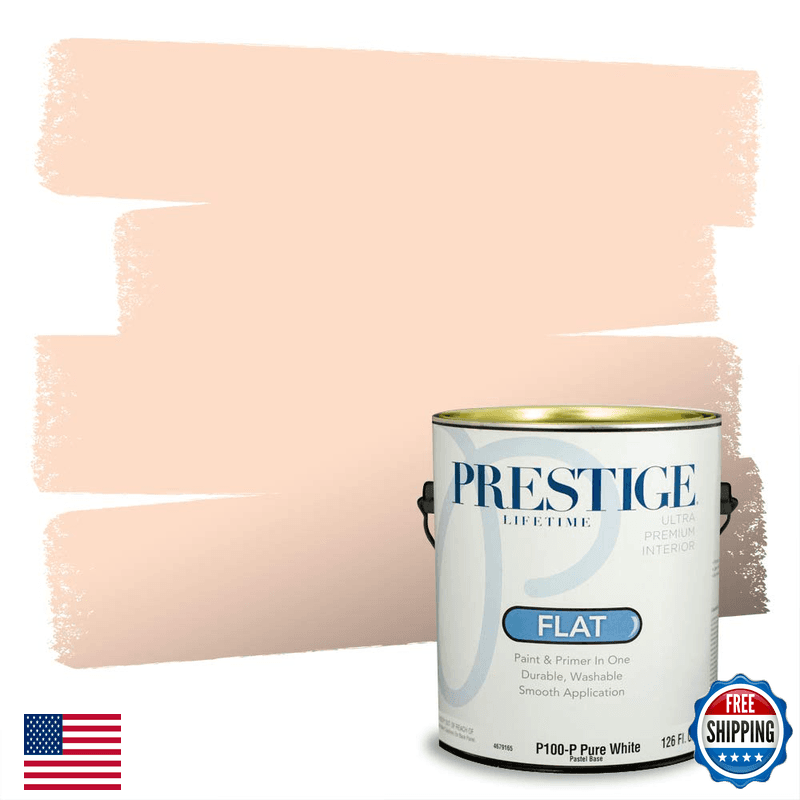 Prestige Paints Interior Paint And Premiumr In One 1-Gallon Flat Comparable Matc