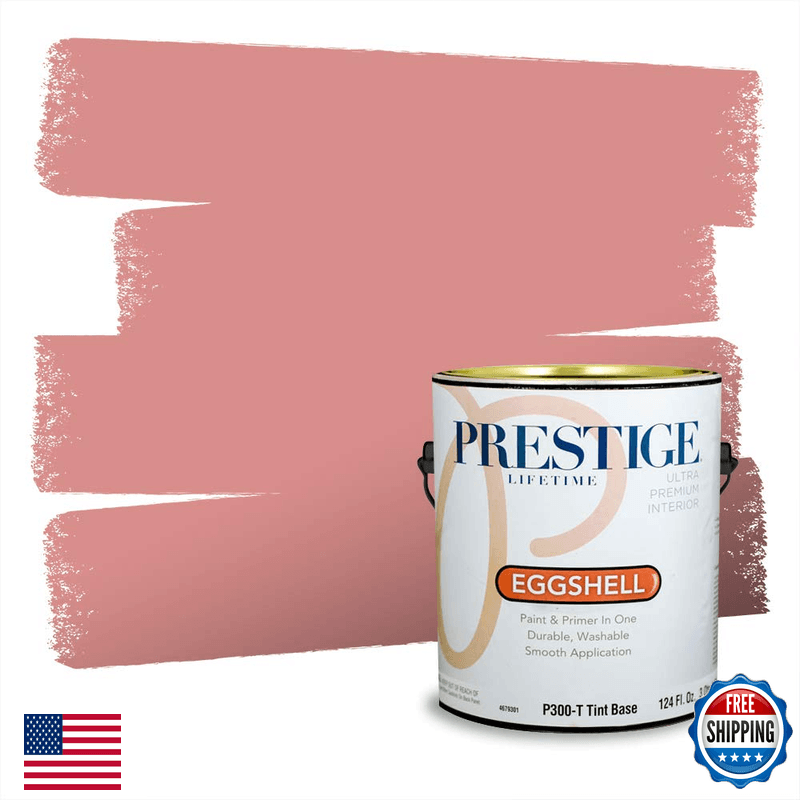 Prestige Paints P300-T-2001-5Cvp Paint And Premiumr In One 1 Gallon Coral Banks