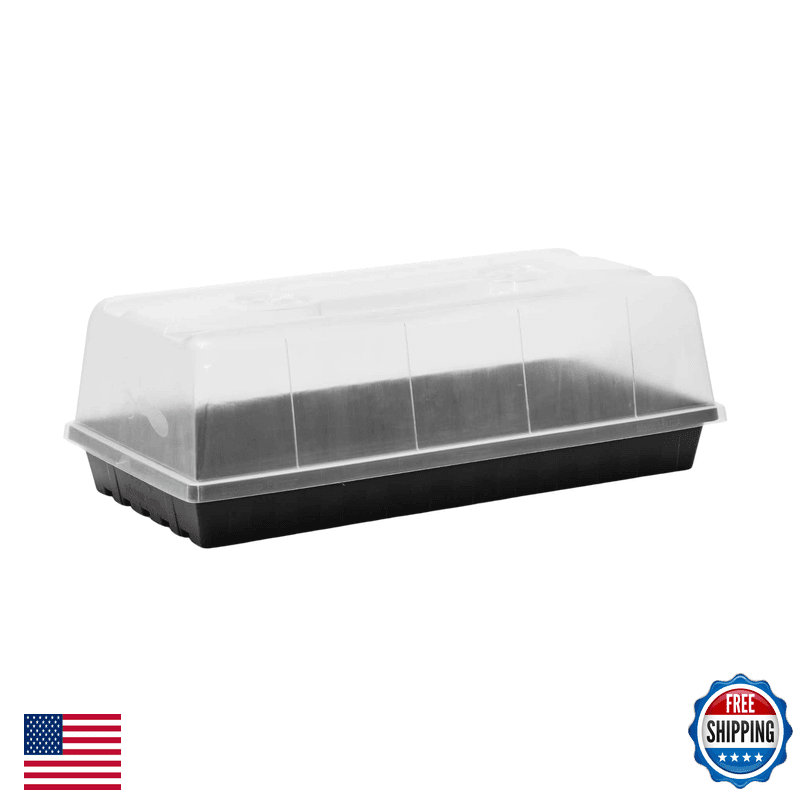 Bootstrap Farmer 1020 Trays W/Humidity Dome Extra Strength 5 Pack For Seed