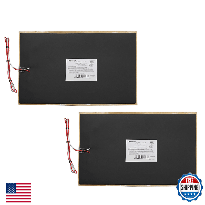 Facon 12 X 1812V Rv Tank Heater Pad Thermostat - 2Pack 12Volts Heating Pads