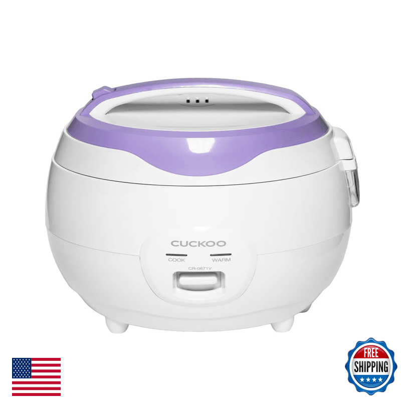 Cuckoo Basic Rice Cooker 6-Cup Uncooked / 12-Cup Cooked Versatile Rice Maker