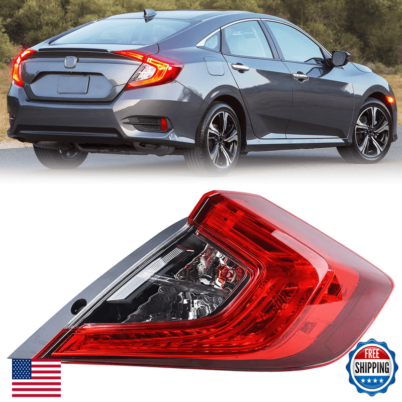Kamdki Side Marker Rh Outer Tail Light Fit For 2016 2017 2018 2019 2020 2021