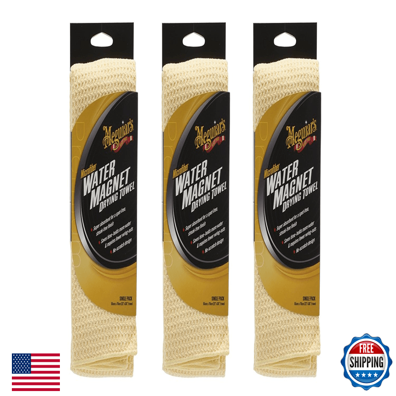 Meguiar'S Meguiars X2000 Water Magnet Microfiber Drying Towel 3 Pack