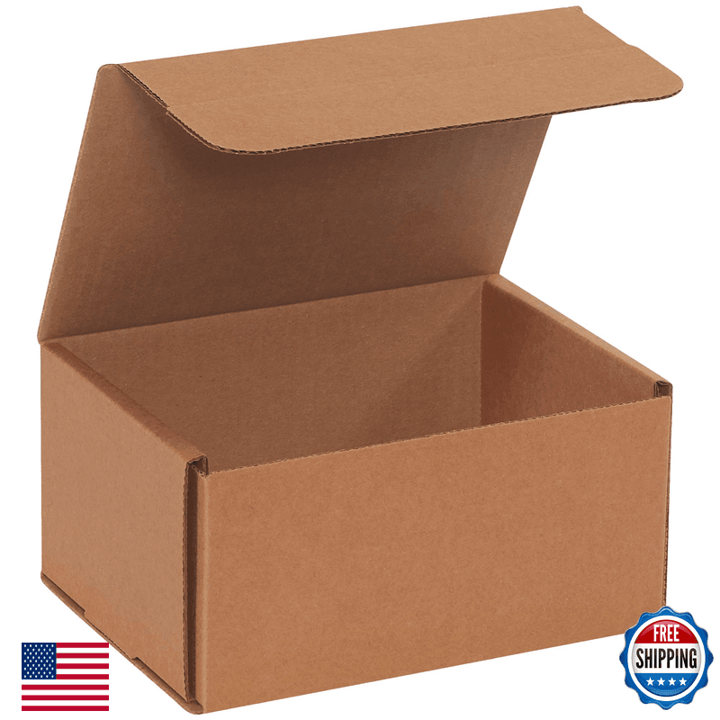 Box Usa Usa Boxes Small 8L X 6W X 4H 50-Pack Corrugated Cardboard For Packing
