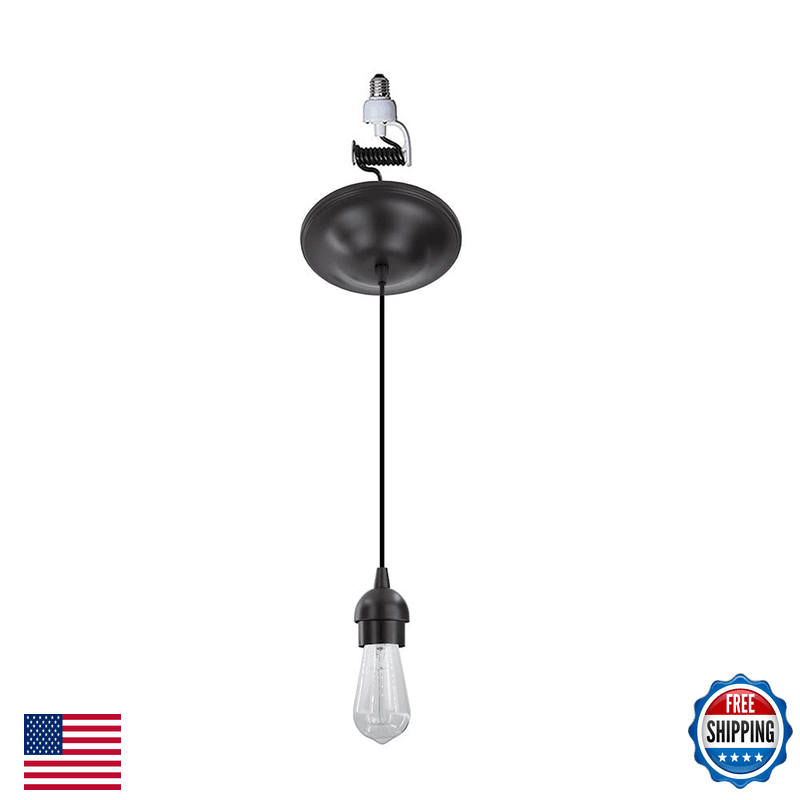 Worth Home Products The Original Instant Pendant Light 6-Inch Recessed Can