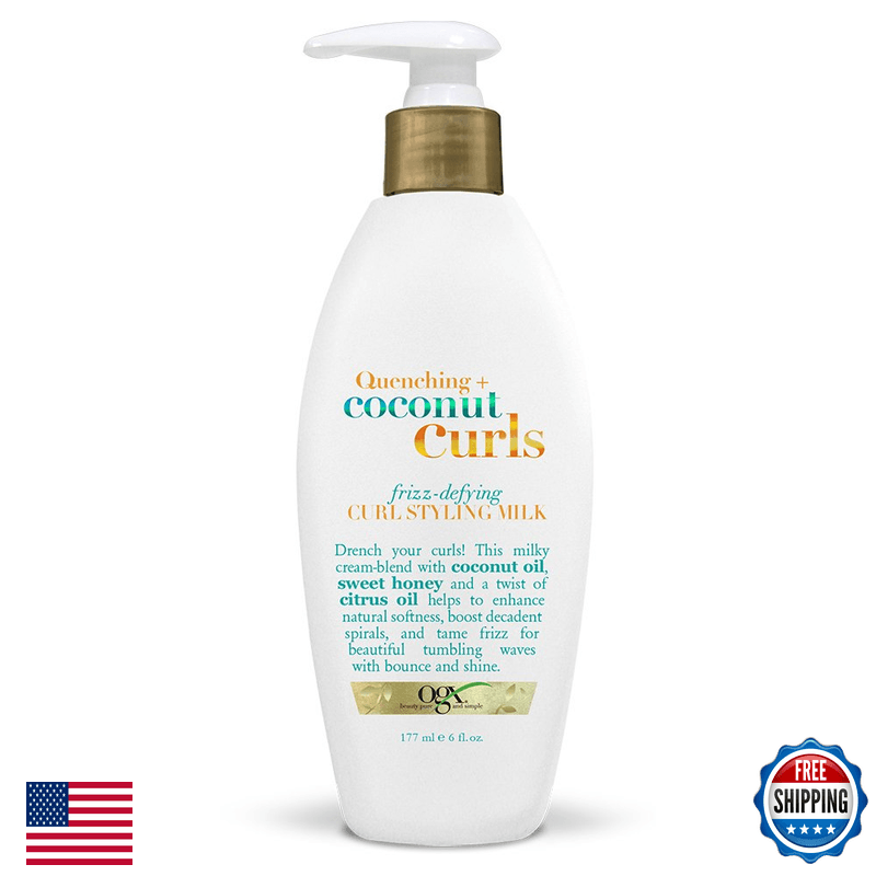 Ogx Quenching Plus Coconut Curls Styling Products 6 Count