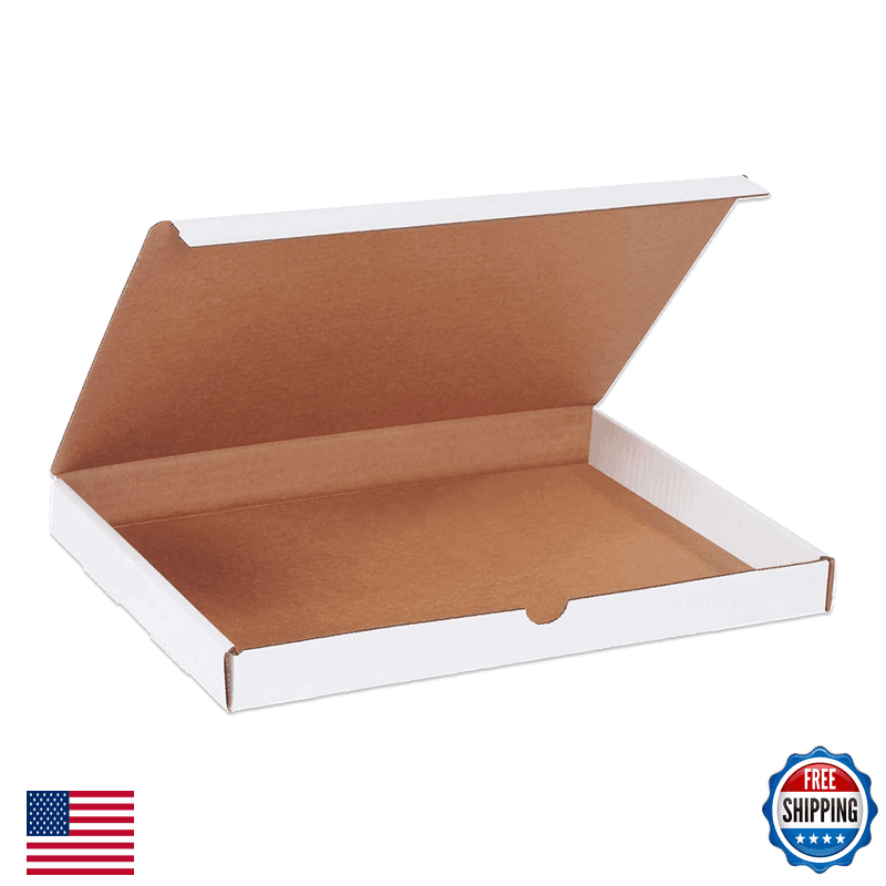 Box Usa Usa Small Boxes 13L X 10W X 1.25H 50-Pack Foldable Corrugated Cardboard