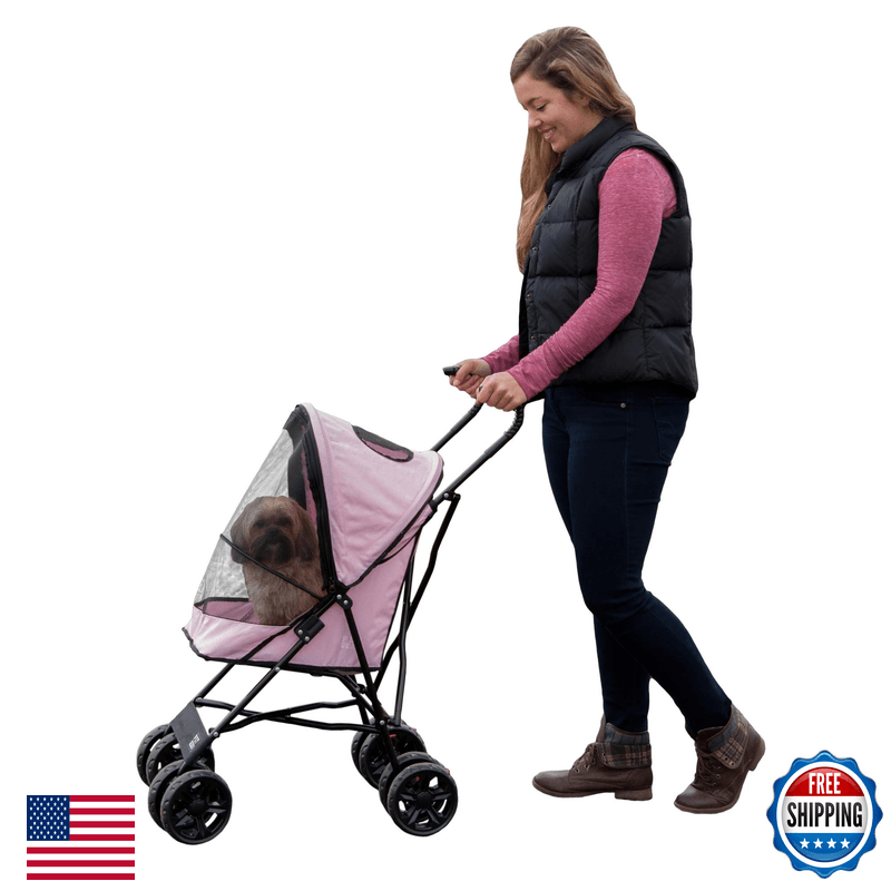 Pet Gear Travel Lite Pet Stroller Pink