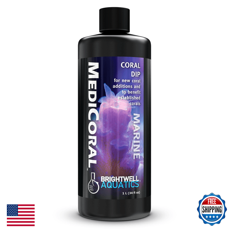 Brightwell Aquatics Medicoral Coral Dip For Stony Soft Leather Polyp Corals