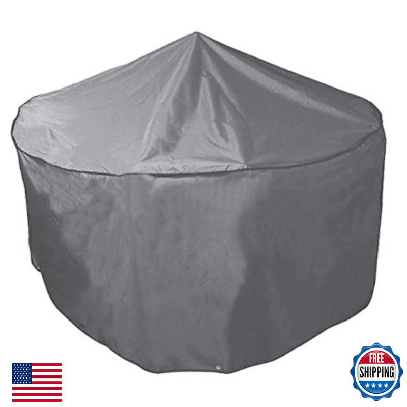 Bosmere Weatherproof Outdoor Table Chairs Cover 64 Diameter X 33 High Gray