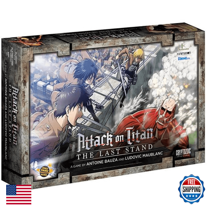 Cryptozoic Entertainment Attack On Titan The Last Stand