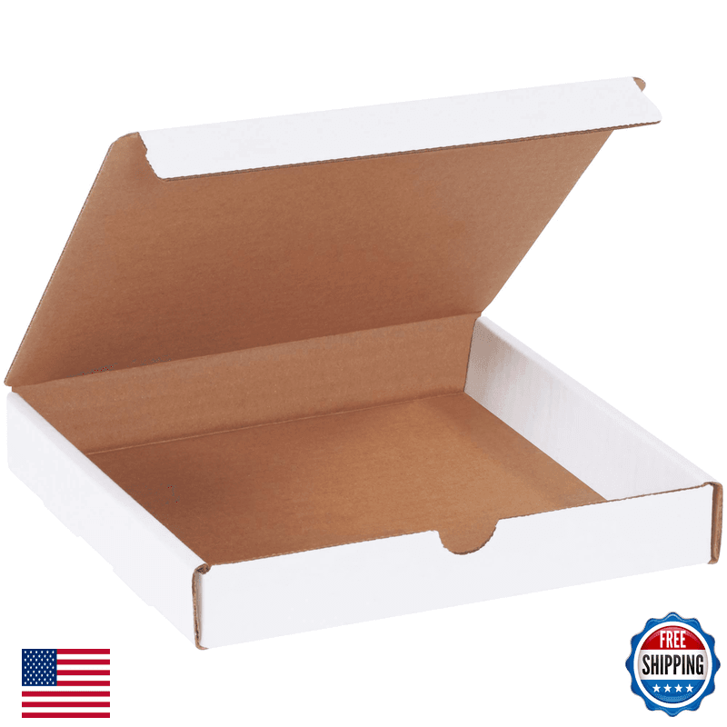Box Usa Usa Bml881 Literature Mailers 8 X 8 X 1 1/4 White Pack Of 50