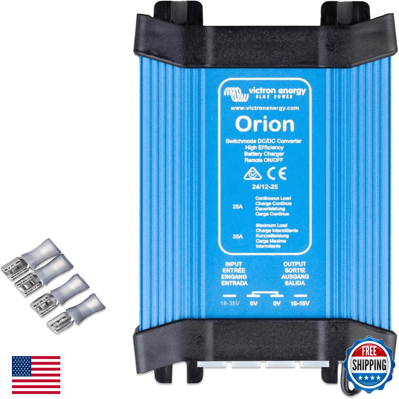 Victron Energy Orion 24/12-Volt 25 Amp Dc-Dc Converter Non-Isolated High Power