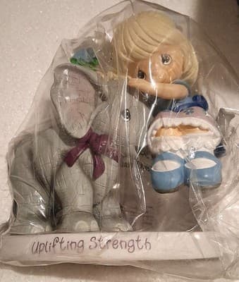 Precious Moments “Uplifting Strength” Parade of Purple Ltd 95 Days Figurine