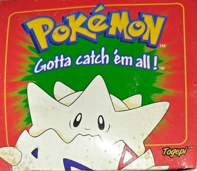 1999 Pokémon Togepi 23K Gold Plated Card Burger King Limited Edition