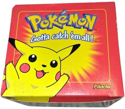 “1999 Pokémon Pikachu 23K Gold Plated Card Burger King Limited Edition COMPLETE