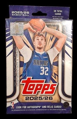 Topps Basketball 2025/26 Hanger Box 59 Cards Cooper Flagg Cover Sealed