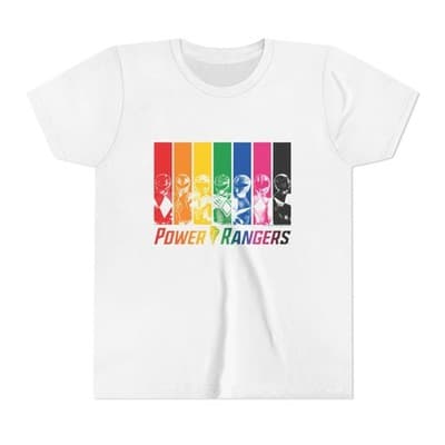 Power Rangers Kids Short Sleeve T-Shirt | Kids Power Rangers T-shirt