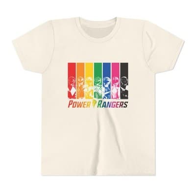 Power Rangers Kids Short Sleeve T-Shirt | Kids Power Rangers T-shirt