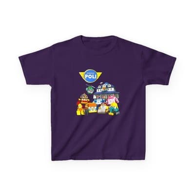 Kids Robocar Poli T-shirt | Back to school t-shirt | Custom gift for kids