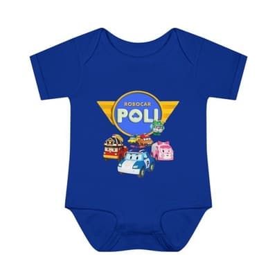 Robocar Poli Infant Bodysuit, Robocar Poli Baby Bodysuit