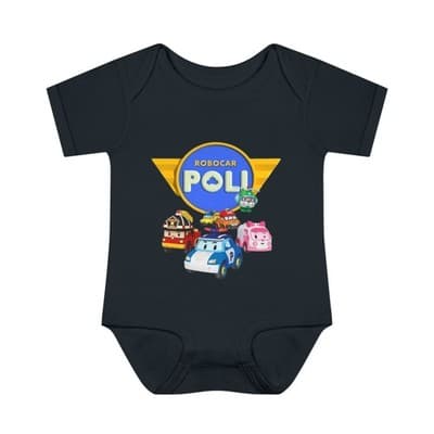 Robocar Poli Infant Bodysuit, Robocar Poli Baby Bodysuit