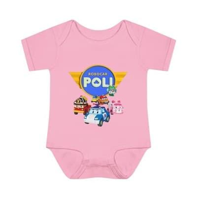 Robocar Poli Infant Bodysuit, Robocar Poli Baby Bodysuit