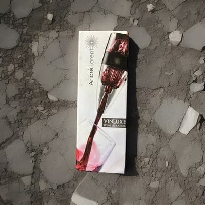 NEW IN BOX-VinLuxe Andre Lorent Wine Aerator Bar Ware Accessory