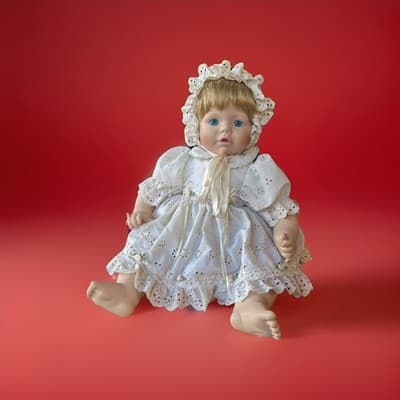 Jennifer Porcelain Doll by Susan Wakeen 14" Doll